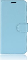 Mobigear Classic Telefoonhoesje geschikt voor OPPO Find X2 Hoesje Bookcase Portemonnee - Blauw
