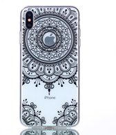 Apple iPhone XS Max Hoesje - Mobigear - Design Serie - TPU Backcover - Totem - Hoesje Geschikt Voor Apple iPhone XS Max