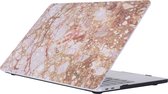 Mobigear Laptophoes geschikt voor Apple MacBook Pro 15 Inch (2016-2019) Hoes Hardshell Laptopcover MacBook Case | Mobigear Marble - Model 2 - Model A1707 / A1990