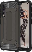 Mobigear Outdoor Hardcase Hoesje - Geschikt voor Huawei P20 Pro - Gunmetal