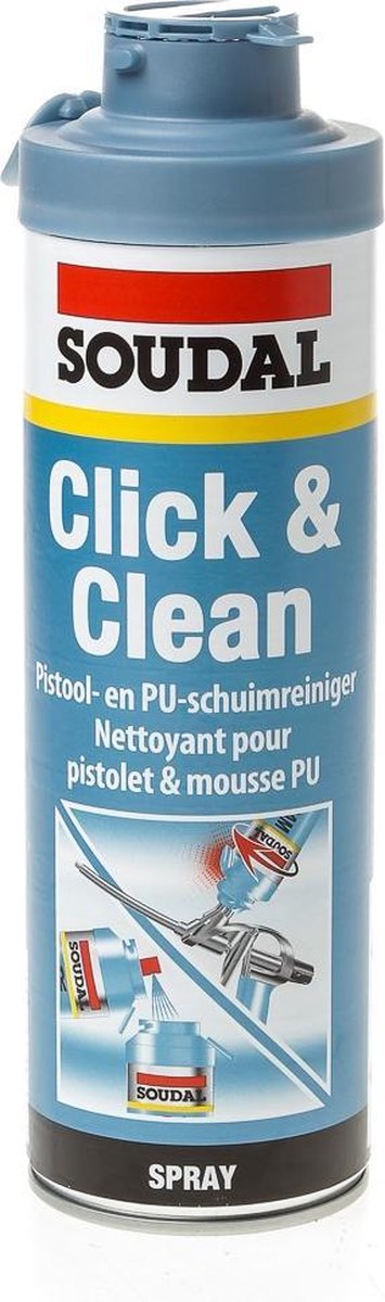 Soudal pur Click & Clean reiniger (prijs per 2 stuks) - Soudal