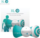 Paingone XL: TENS- elektrode om de pijn te verlichten, ideaal voor de schouders, billen en de rug- automatische werking