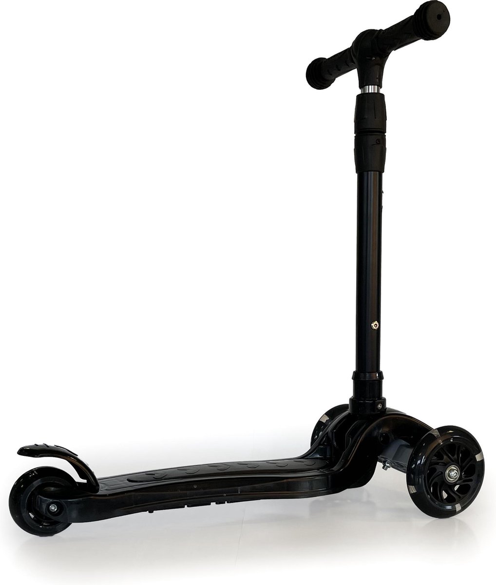 SWASS Kids Scooter Step 2 - LED Wielen - Zwart