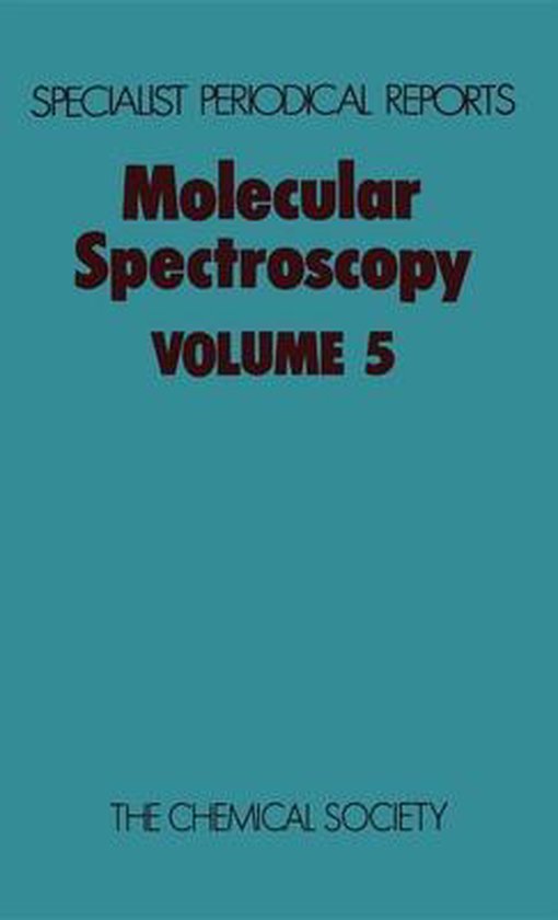 Molecular Spectroscopy 9780851865461 R. F. Barrow Boeken bol