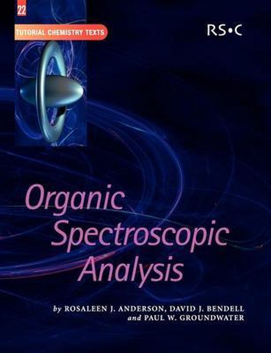 Boek cover Organic Spectroscopic Analysis van Rosaleen J. Anderson (Paperback)
