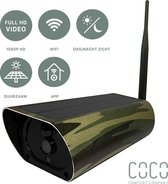Comfort Company Wildcamera met Nachtzicht - Zonnepaneel - Full HD - Buiten camera met live wifi functie - Wildlife camera