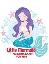 Little mermaid coloring book for kids