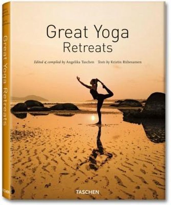 Cover van het boek 'Great Yoga Retreats' van Kristin Rubesamen en Angelika Taschen