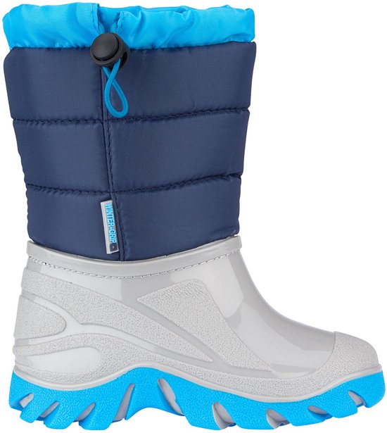 Wintergrip Snowboots - Maat 22-23 - Unisex - blauw/grijs