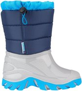Wintergrip Snowboots - Maat 34-35 - Unisex - blauw/grijs