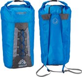 Abbey Compacte Rugzak All Weather - Bag in a Sac 20L - Blauw/Antraciet/Grijs