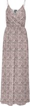 Vero Moda VMWONDA WRAP MAXI DRESS Snow White RUNA Dames Jurk - Maat L