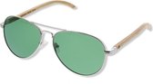BEINGBAR Eyewear "Model 2" Sustainable Bamboo Sunglasses