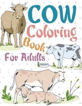 Cow Coloring Book For Adults