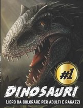 Dinosauri Libro da colorare per adulti e ragazzi