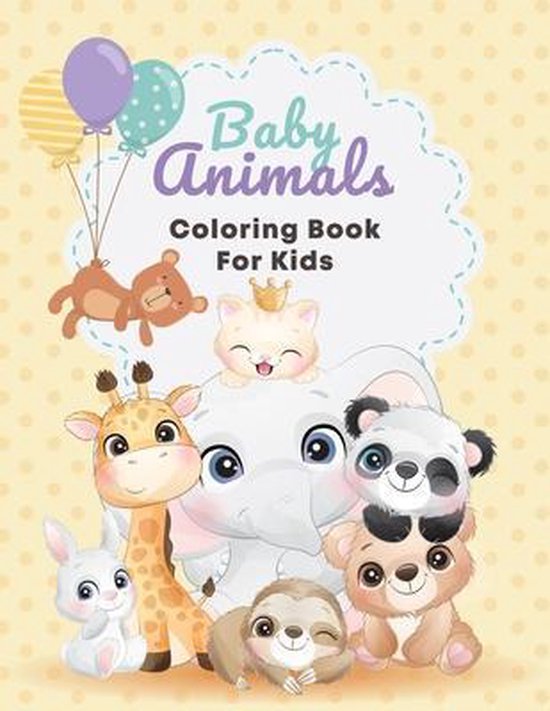 Bol Com Baby Animal Coloring Book For Kids The Creative Fun Boeken Bol Com Baby Animal Coloring Book For Kids The Creative Fun Boeken