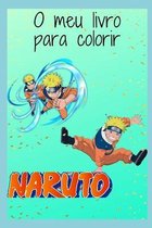 O meu livro para colorir Naruto