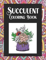 Succulent Coloring Book