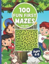 100 Fun First mazes for kids