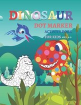 Dinosaur Dot Markers Activity Book For Kid Ages 4-6