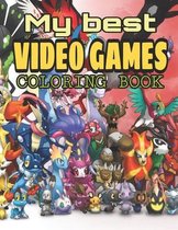 My Best Video Games Coloring Book