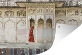 Tuindecoratie Kloosters in India - 60x40 cm - Tuinposter - Tuindoek - Buitenposter