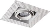 Noxion Verzonken Spot Zonder frame Pro 1x MR16 Kantelbaar Wit | Zaagmaat 97x97mm - GU10 Fitting.