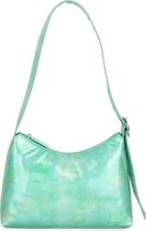 Daniel Silfen Shoulder Bag Ulrikke Glitter Watergreen