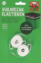 Vuilniszak elastiek - Vuilnis - Elastiek - Vuilnisbak - Elastieken - 2 stuks - 38cm - 22 cm - Vuilniszakken.
