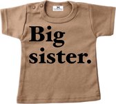 Shirt met tekst-aankondiging bekendmaking zwangerschap grote zus-Maat 104