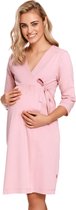 Doctor Nap Badjas Dames | Zwangerschap Badjas | Borstvoeding Kleding | Zwangerschapskleding | Papaya  SBL.4243 L