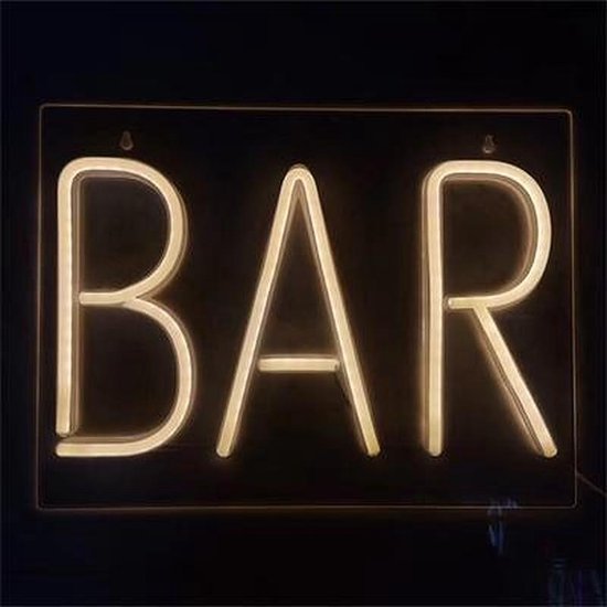 biografie Luiheid lade Bar' Neon Led Wandlamp - Neon verlichting - Sfeer verlichting | bol.com
