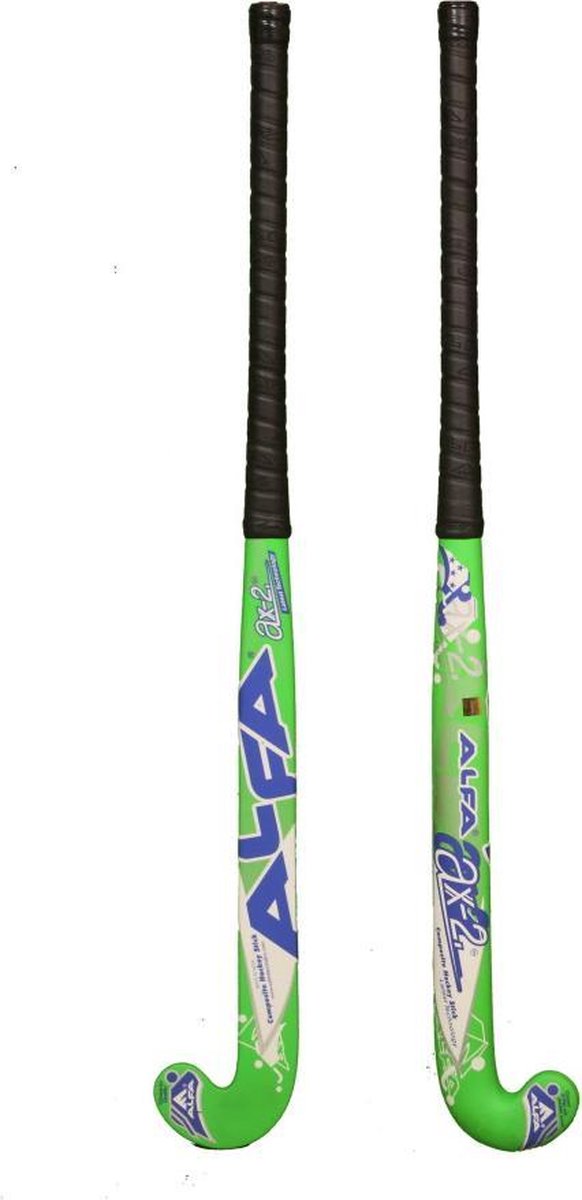Alfa AX2- Hockeystick- 20% Carbon- Veldstick- 38,5 inch