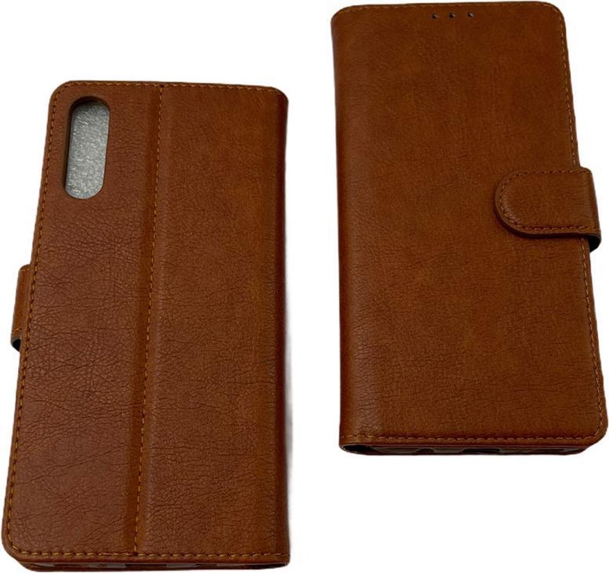 ZKl Telecom Telefoonhoesje - Book Case - Geschikt Voor Samsung Galaxy A50 - Bruin