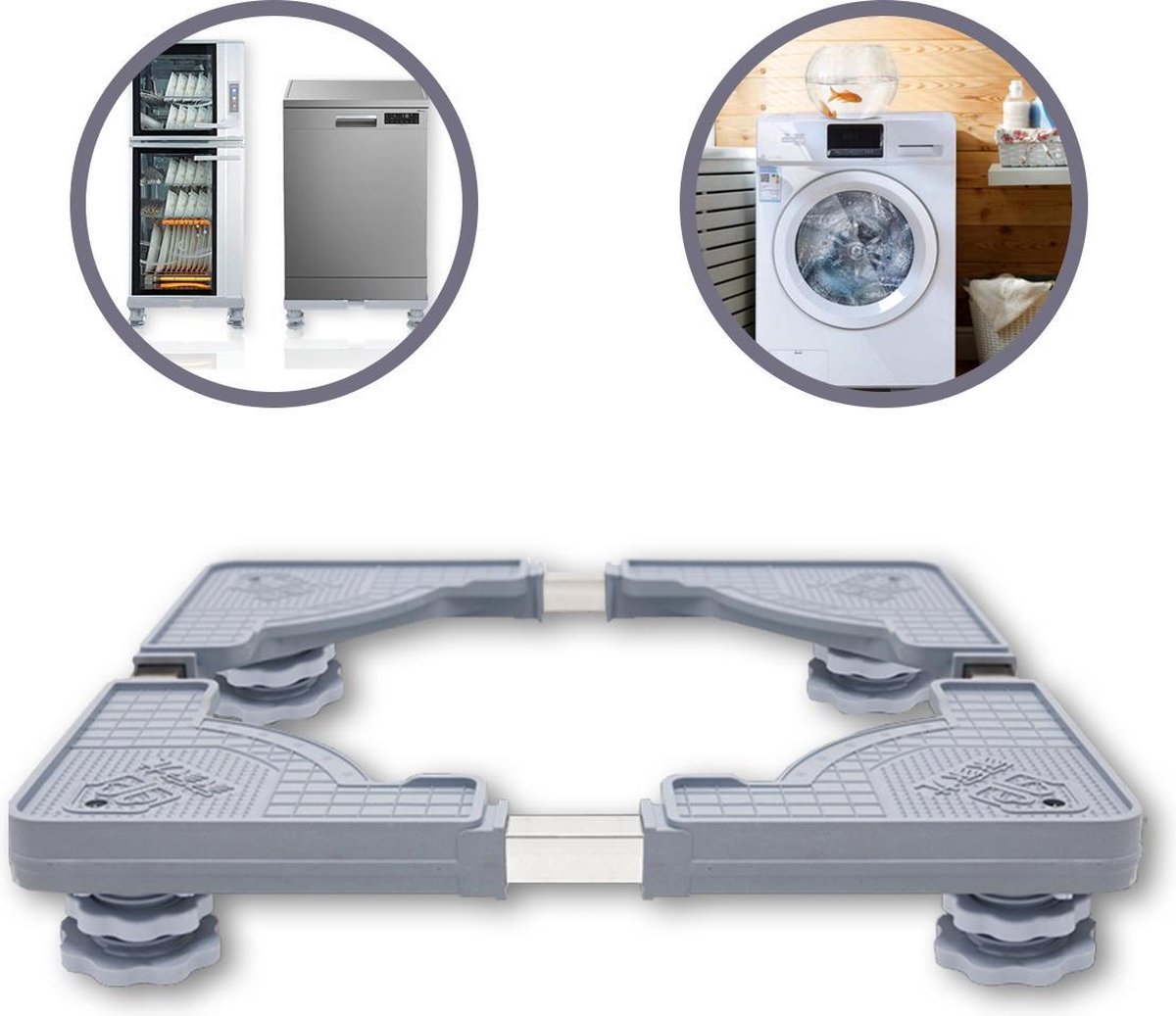 Coselle Wasmachine Verhoger Verhoging voor Wasmachine, Vaatwasser, Koelkast, Vriezer...