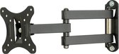 NÖRDIC ARM-CD Muurbeugel voor monitor of tv - 14 "-30 inch - Tot 10 kg - Draai- en kantelbaar - Zwart