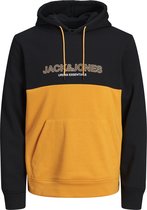 JACK&JONES JJEURBAN BLOCKING SWEAT HOOD Heren Trui - Maat M