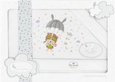 Interbaby Bedtextiel Parachute 85 Cm Katoen Grijs 3-delig