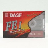 Audio Cassette Tape BASF 90 Ferrro Extra I normaal Position / Uiterst geschikt voor alle opnamedoeleinden / Sealed Blanco Cassettebandje / Cassettedeck / Walkman.