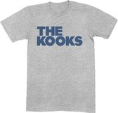 The Kooks Heren Tshirt -M- Logo Grijs