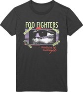 Foo Fighters Heren Tshirt -L- Medicine At Midnight Taped Zwart