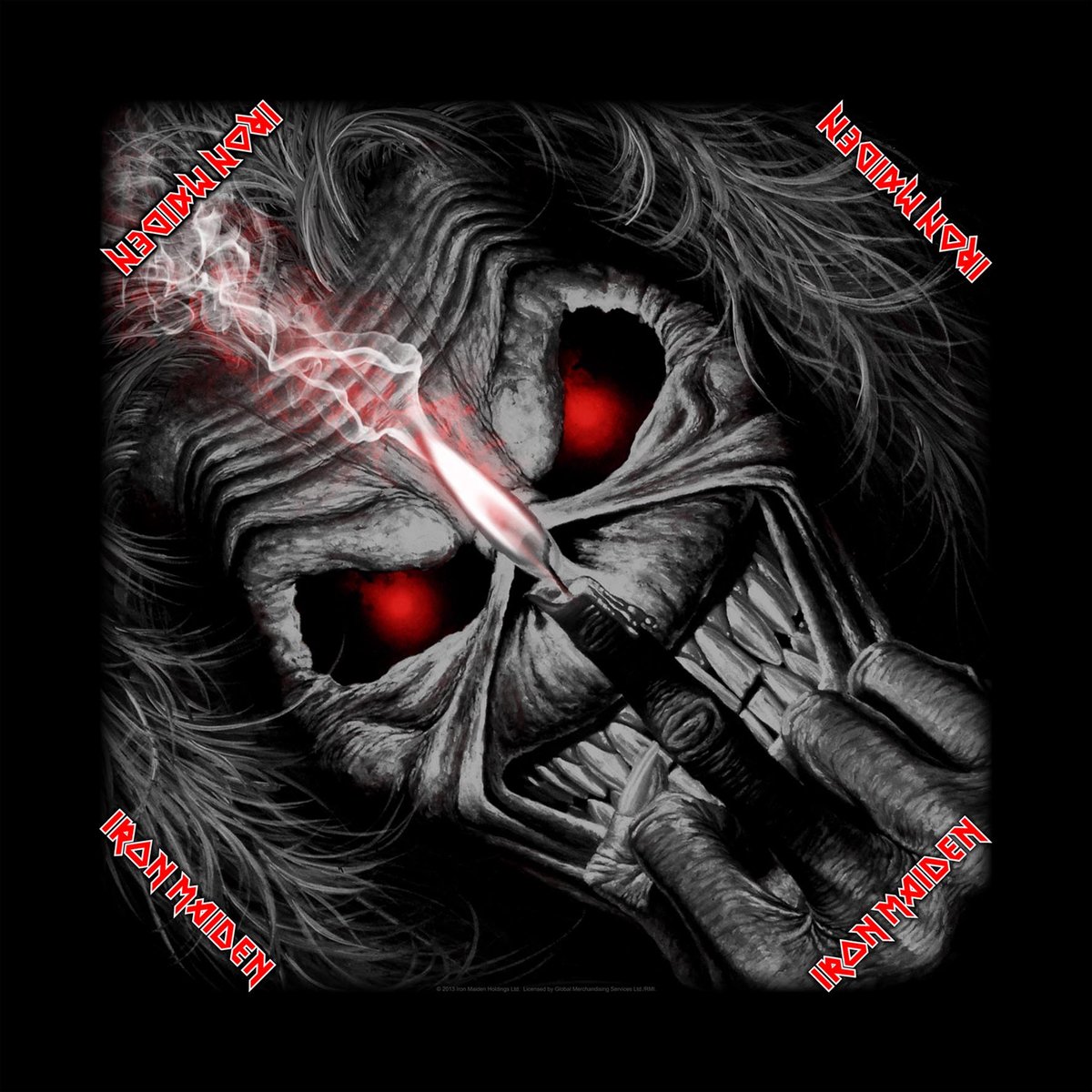 Iron Maiden ; Bandanna Burning Finger