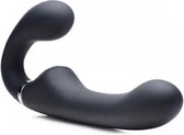 Strap U - Mighty Rider Vibrerende Strapless Strap-On - Zwart - Vrouw - Speeltjes - Moederdag - Strapon - voorbinddildo - Dildo - Vibrator - Penis - Buttplug - Sexy - Tril ei - Erot