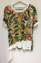 Sophia Perla-T-Shirt-Groen-Lexi print-maat 38