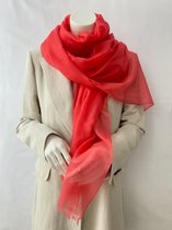 Antonia Wildenberg - ANNAPURNA strawberry - 100% Kasjmier / Cashmere - 100*230 | 55gr.