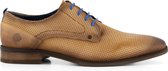 NoGRZ M.Botta - Nette lage veterschoenen - Cognac - Maat 42