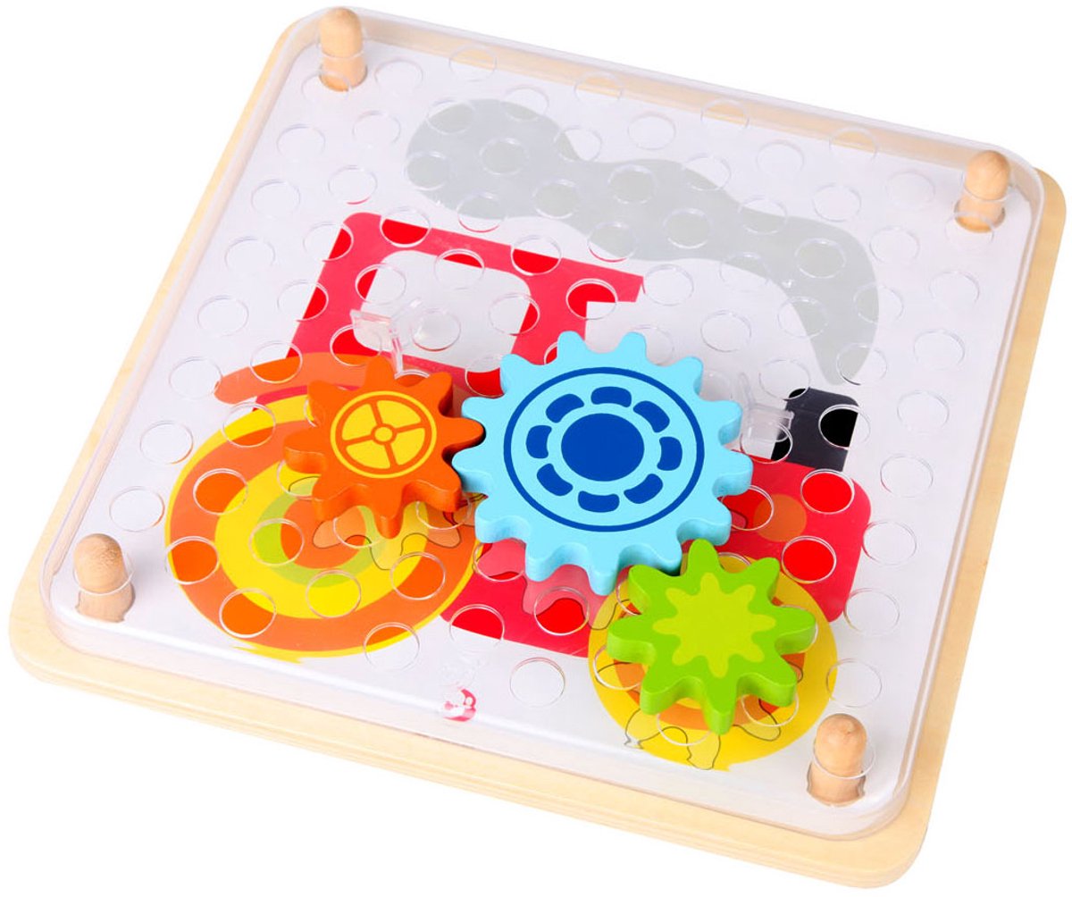 CLASSIC WORLD - Puzzel - Puzzelspel Bewegende blokken - Tandwielen