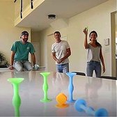 Pop Darts Tarts Game zuignap challenge 3.5 cm sillicone indoor outdoor binnen buiten uitdaging kinderen volwassenen fidget Fat brain Fidget Toys | Nieuwe Trend Bekend van TikTok | Pip Squigz 