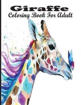 giraffe coloring book for adult