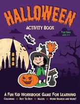 Halloween Crafts- Halloween Activity Book for Kids Ages 3-5